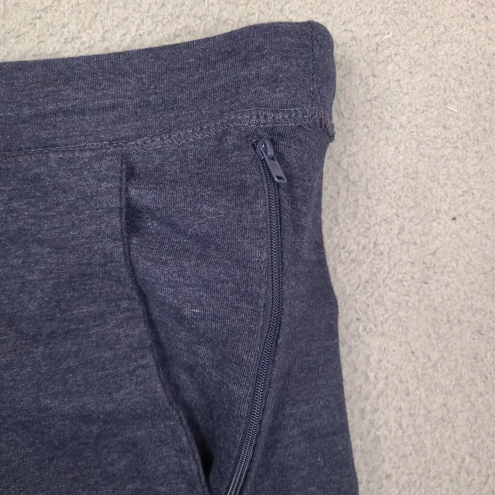 Eddie Bauer Sweat Shorts XXL 44 Waist Blue Lounge‎ Drawstring Elastic Stretch